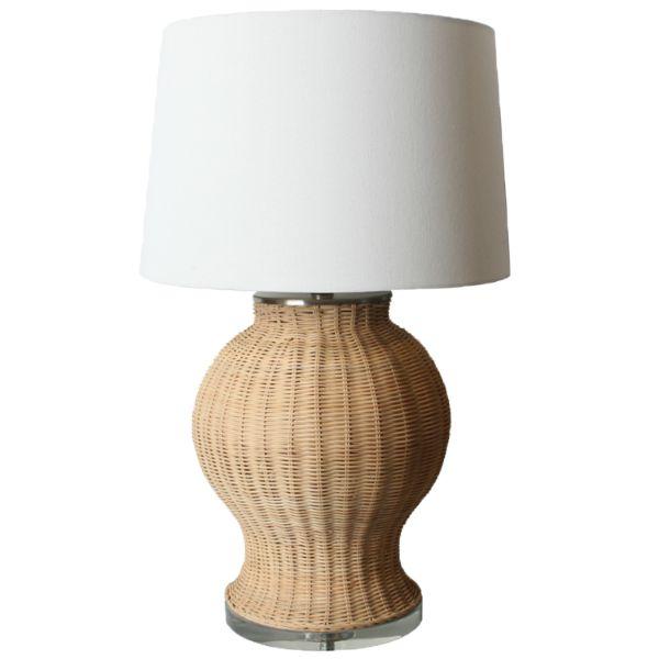 Castaway Natural Bedside Table Lamp 71 cm H | Hamptons Home | Hamptons Home