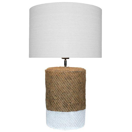 Prairie Lamp Natural Bedside Table Lamp 67 cm H | Hamptons Home | Hamptons Home