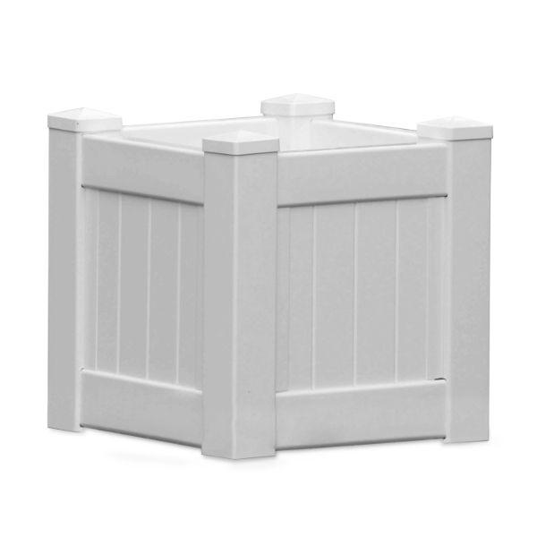 Hamptons Style White PVC Planter Box | Hamptons Home | Hamptons Home